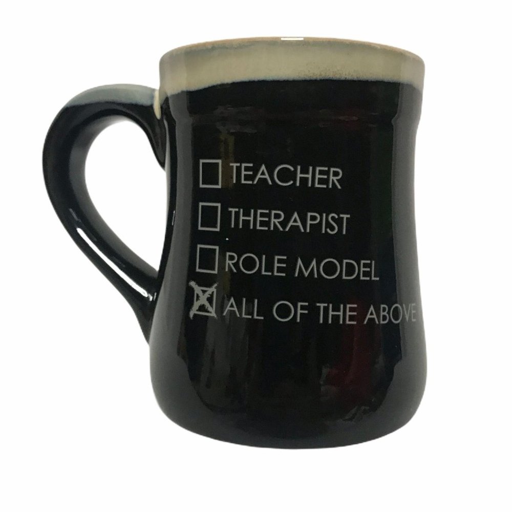 Burton & Burton 3-D Teacher Therapist Mug